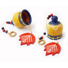 Дзвіночок теракотовий синій KB-20B