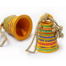 Дзвіночок теракотовий жовтий KB-17D