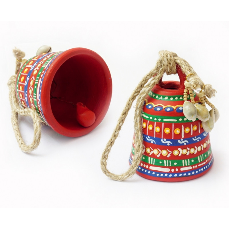 Дзвіночок теракотовий червоний KB-17C