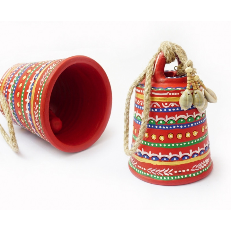 Дзвіночок теракотовий червоний KB-18B