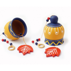 Дзвіночок теракотовий синій KB-42B