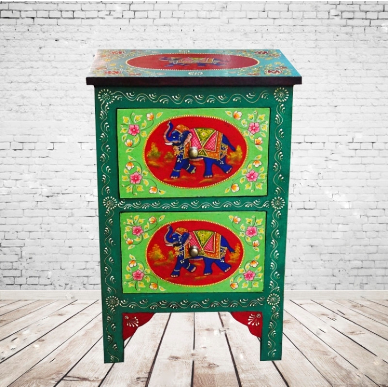 Тумбочка з дерева манго Арт.2133 №4