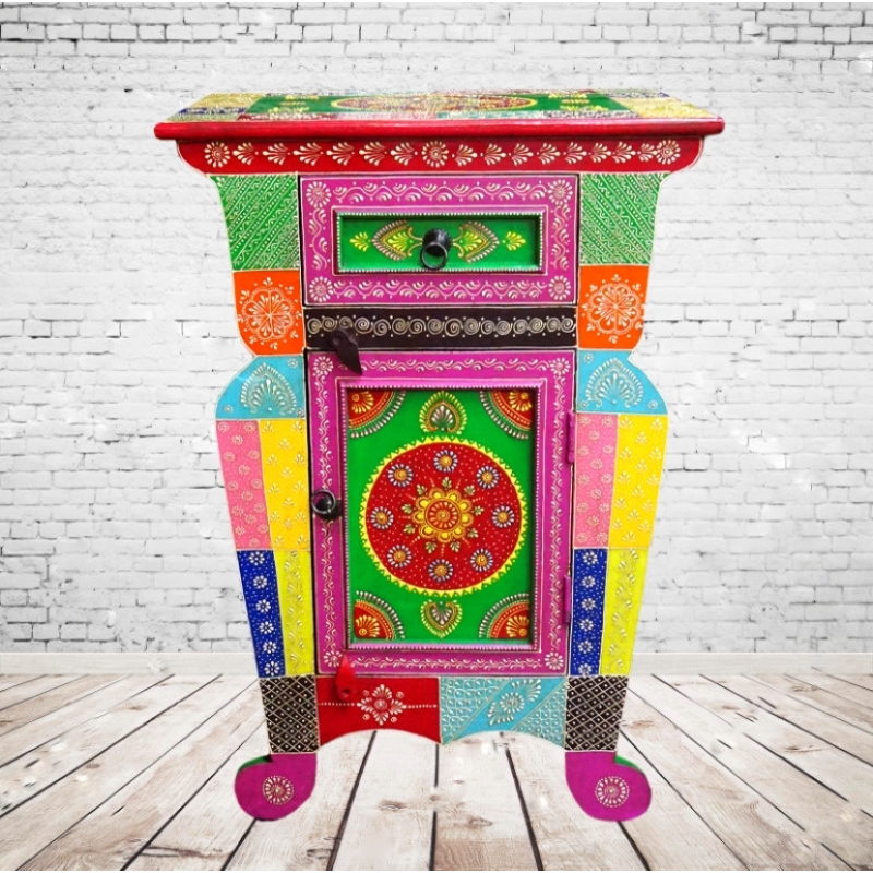 Тумбочка з дерева манго Арт.2140