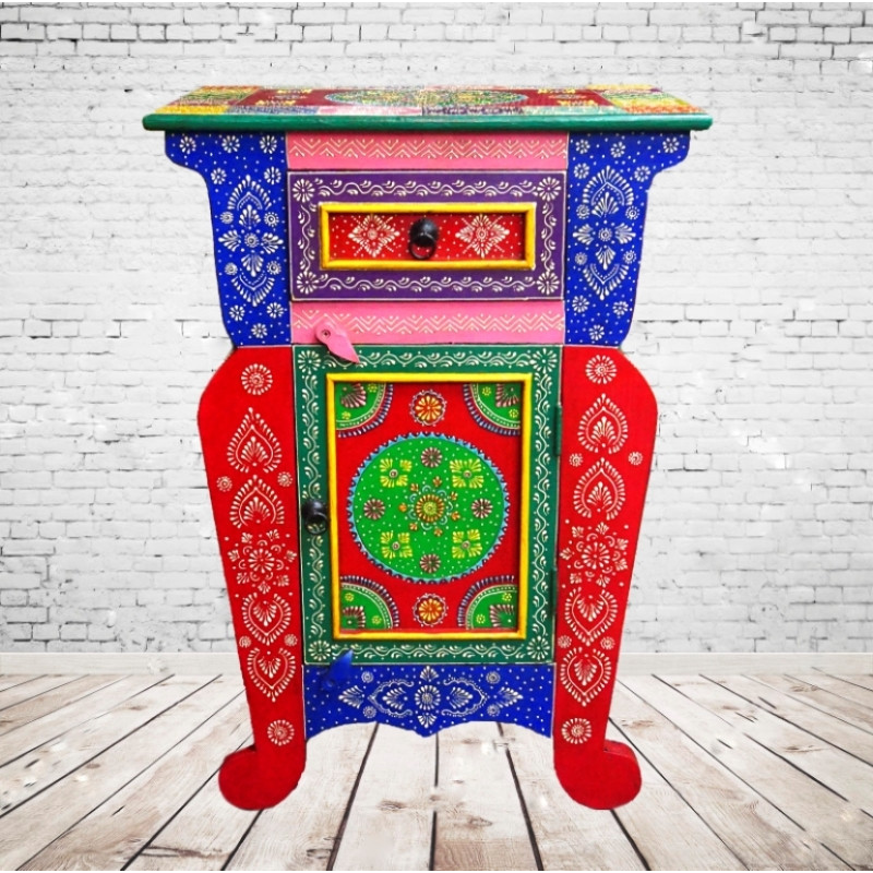 Тумбочка з дерева манго Арт.2140 №3 Тумбочка з дерева манго Арт.2140 №3