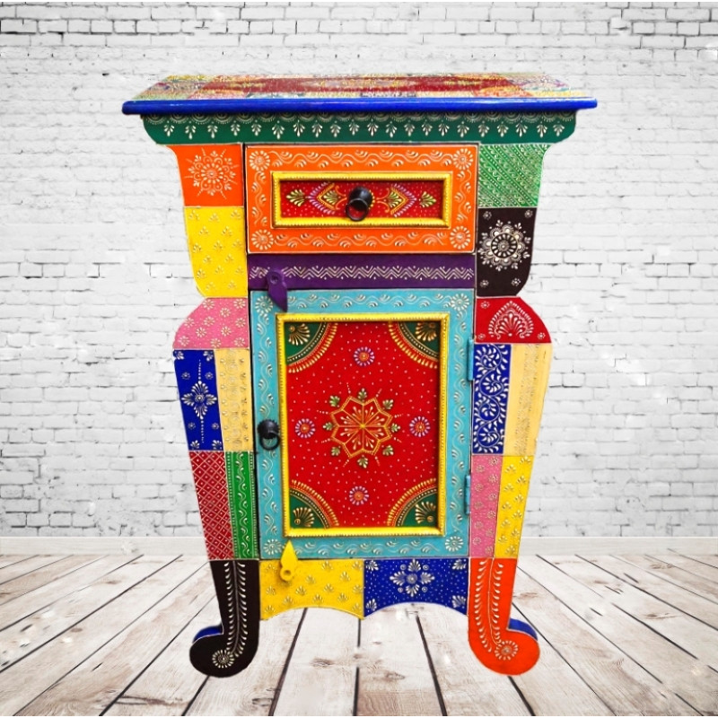 Тумбочка з дерева манго Арт.2140 №4