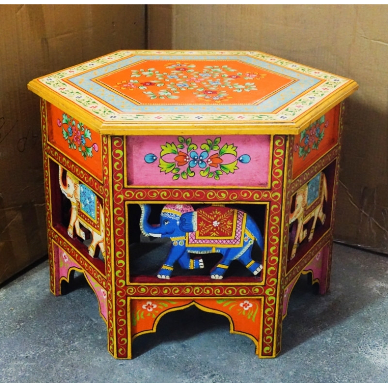 Журнальний стіл із дерева манго Арт.2175 №3