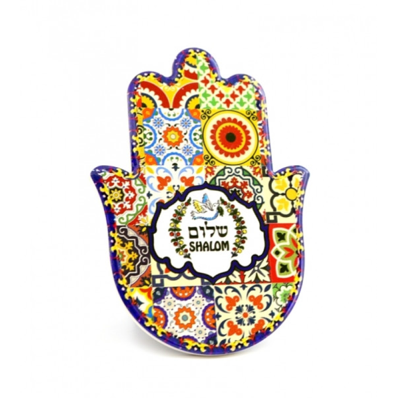 Хамса - рука Міріам керамічна настільна №6