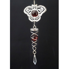 3D Мобіль Метелик + Червоні кулі, підвіска може обертатися