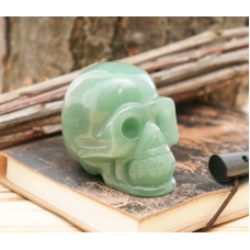 Череп кам“яний із Зеленого авантюрину