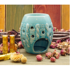 Аромалампа керамічна Індиго в“язь