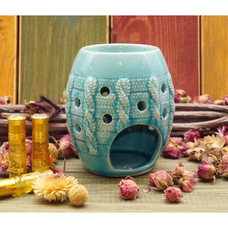 Аромалампа керамічна Індиго в“язь