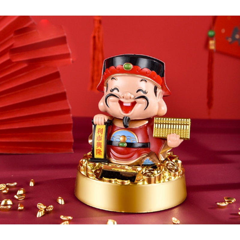 Бог багатства Північної зони на сонячній батарейці