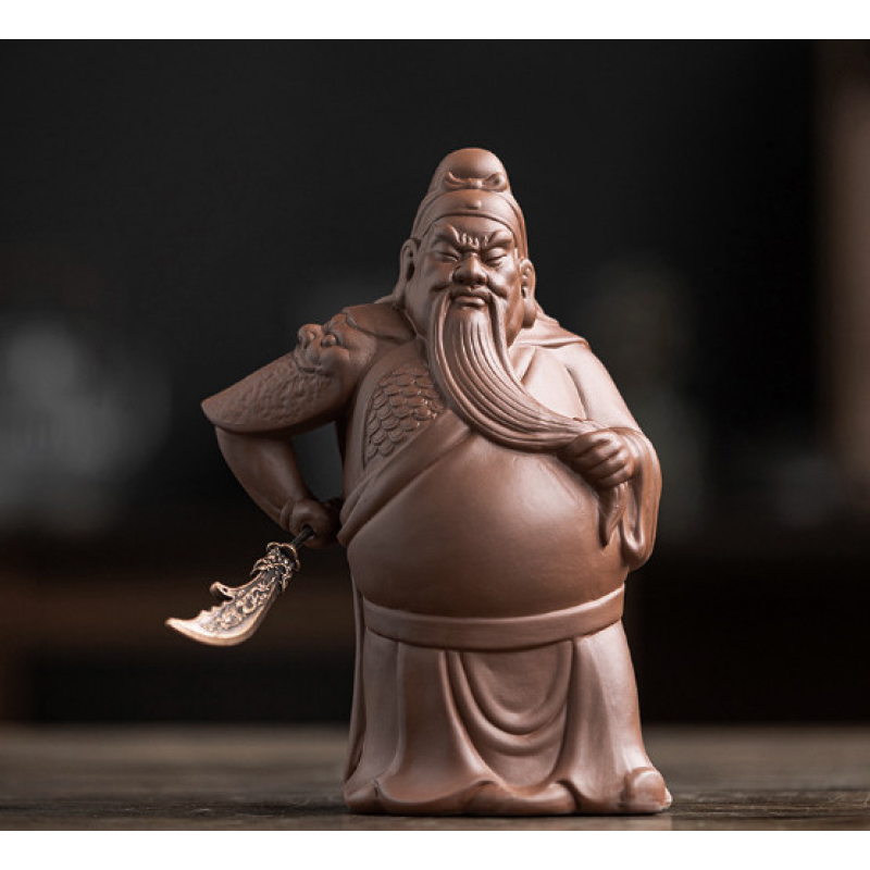 Статуетка Ґуань Юй коричневий