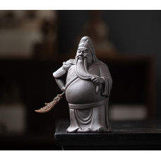 Статуетка Ґуань Юй темно коричневий