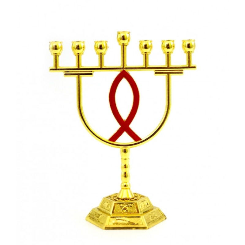 Свічник Менора латунний