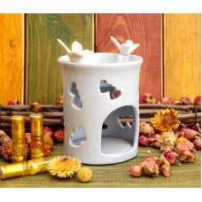 Аромалампа керамічна Двоє метеликів на краю №D