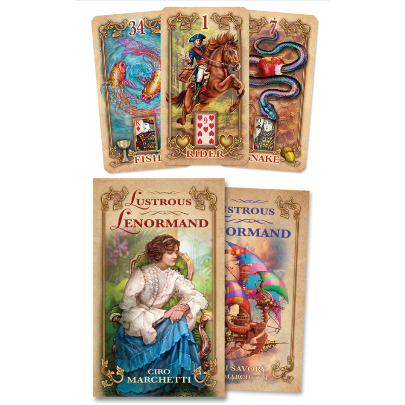 Карти-ракул Блискучий Ленорман — Lustrous Lenormand Oracle