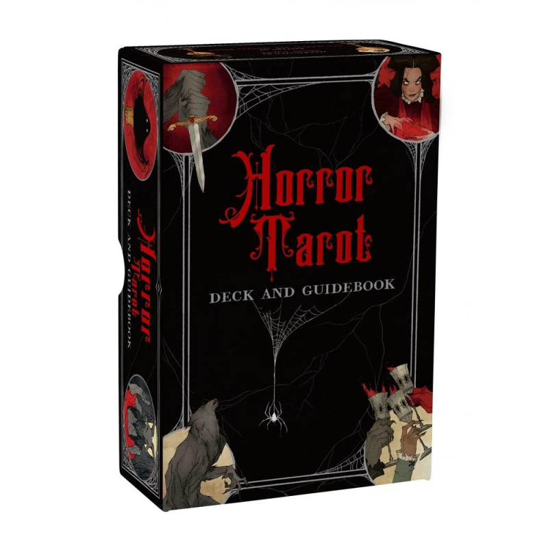 Horror Tarot Deck and Guidebook - Таро жахів + путівник