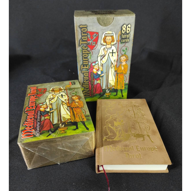 Карти Таро Середньовічної Європи – Medieval Europe Tarot. DELUXE