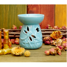 Аромалампа керамічна Стрекоза Блакитна