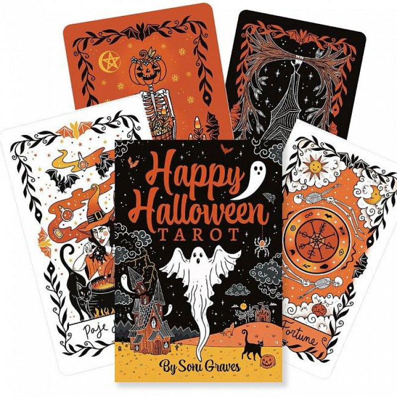 Карти Таро Щасливого Хеллоуїна - Happy Halloween Tarot. U. S. Games Systems