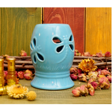 Аромалампа керамічна Стрекози Блакитна