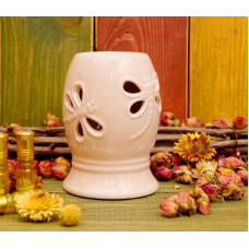 Аромалампа керамічна Стрекози Рожева