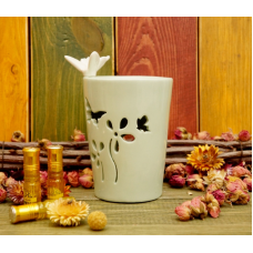 Аромалампа керамічна Метелик на краю №C