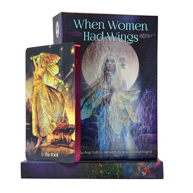 Карти Таро Коли в жінки були крила — When Women Had Wings Tarot Deck. U. S. Games Systems