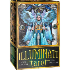 Карти Таро Безрамкове Ілюмінатів - Premium Illuminati Tarot. Lo Scarabeo