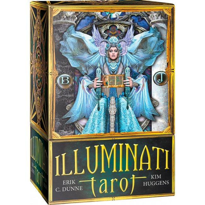 Карти Таро Безрамкове Ілюмінатів - Premium Illuminati Tarot. Lo Scarabeo