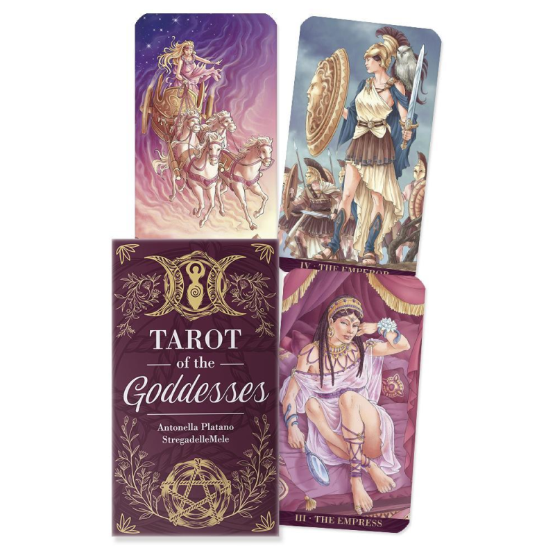 Карті Таро Богинь - Tarot of the Goddesses. Lo Scarabeo