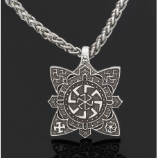 Кулон Світовіт білий метал