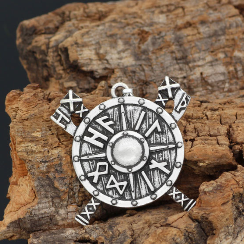 Кулон Дві рунічні сокири Кулон Дві рунічні сокири