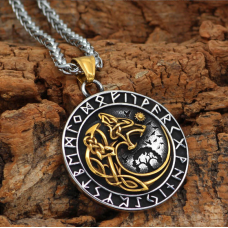 Кулон Вікінг Вовк