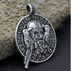 Кулон Два ворона