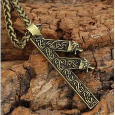 Кулон Ансуз жовтий метал