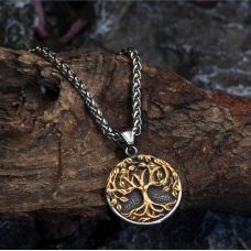 Кулон Древо життя два метали