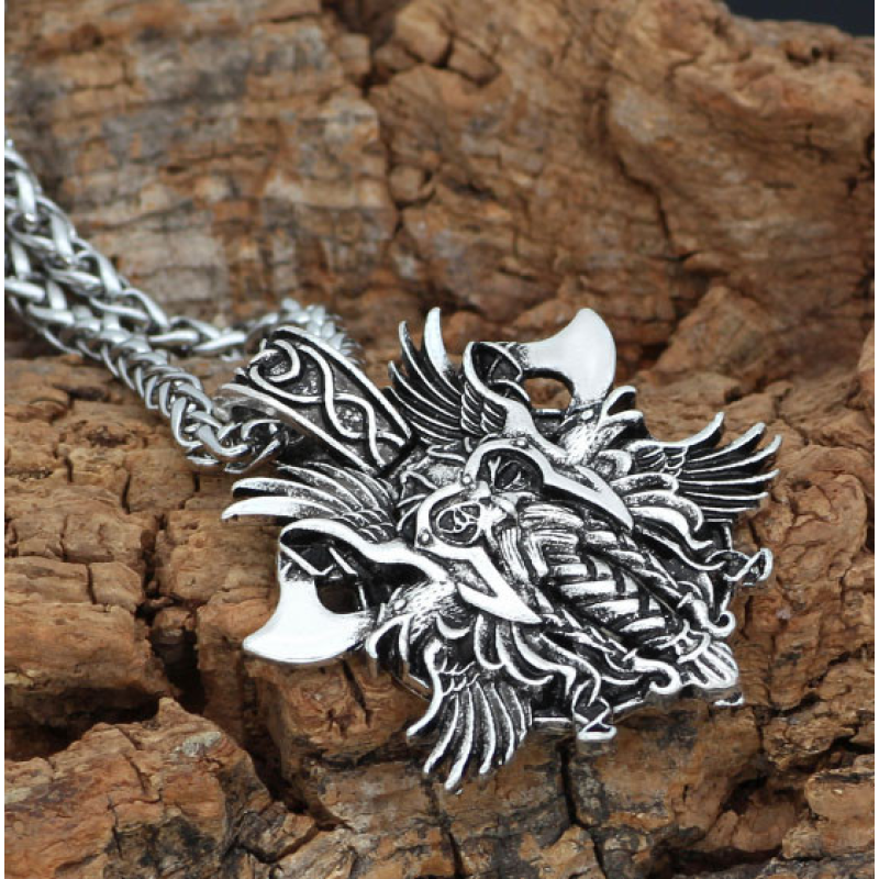 Кулон Перун білий метал Кулон Перун білий метал