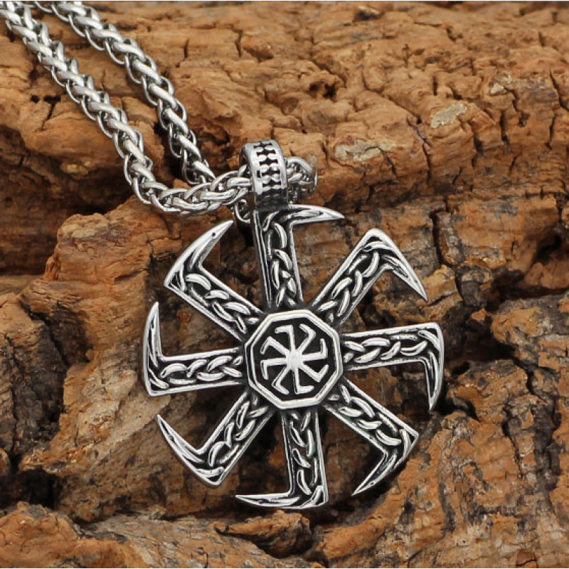 Кулон Коловрат білий