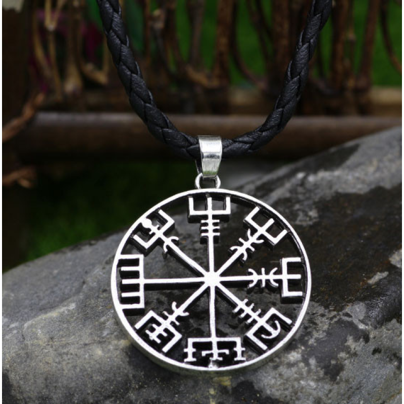 Кулон Вегвізир білий метал