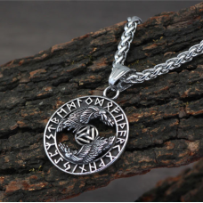 Кулон Два Ворона з трікселем