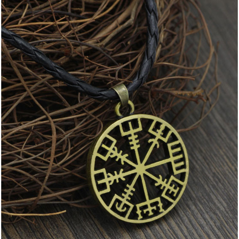 Кулон Вегвізир жовтий метал