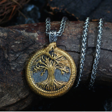 Кулон Дерево Життя з Уроборосом