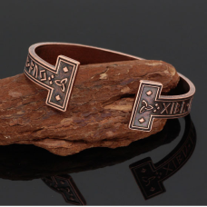 Браслет рунічний Коло рун колір міді безрозмірне