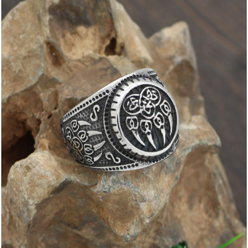 Кільце Лапа ведмедя розмір №21,5