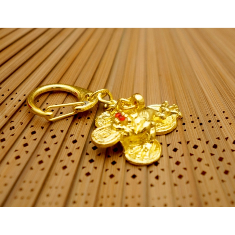 Брелок Символи Фен Шуй Жаба багатства