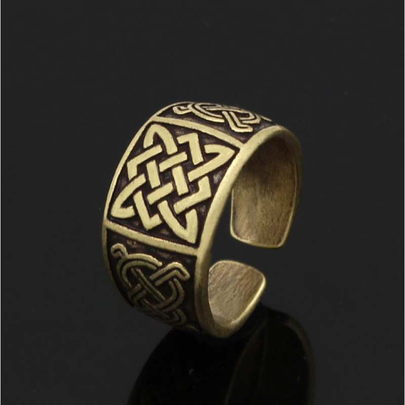 Кільце Зірка Лади жовтий метал безрозмірне