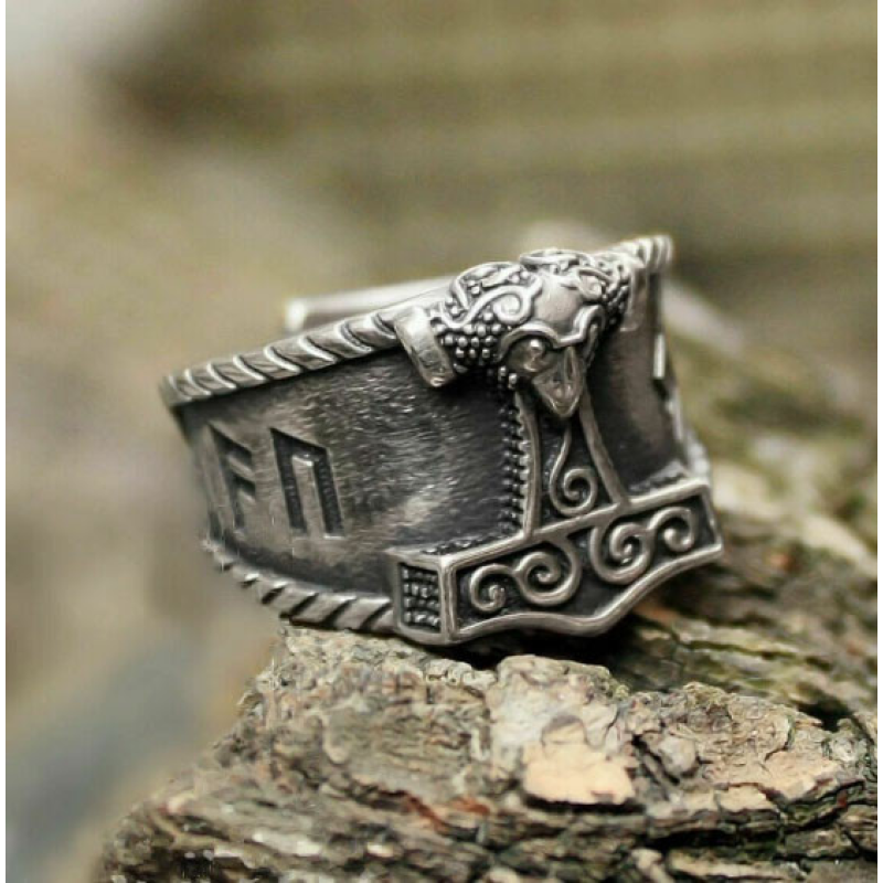 Кільце Молот Тора розмір №22