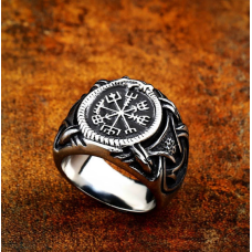 Кільце Шолом Жаху з Уроборосом розмір №22,5